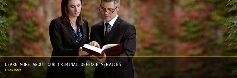 A criminal defence law firm located in Ottawa, Ontario.